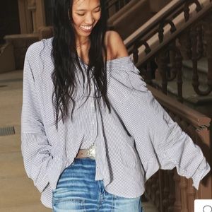 AE “Go Big” oversized button up L